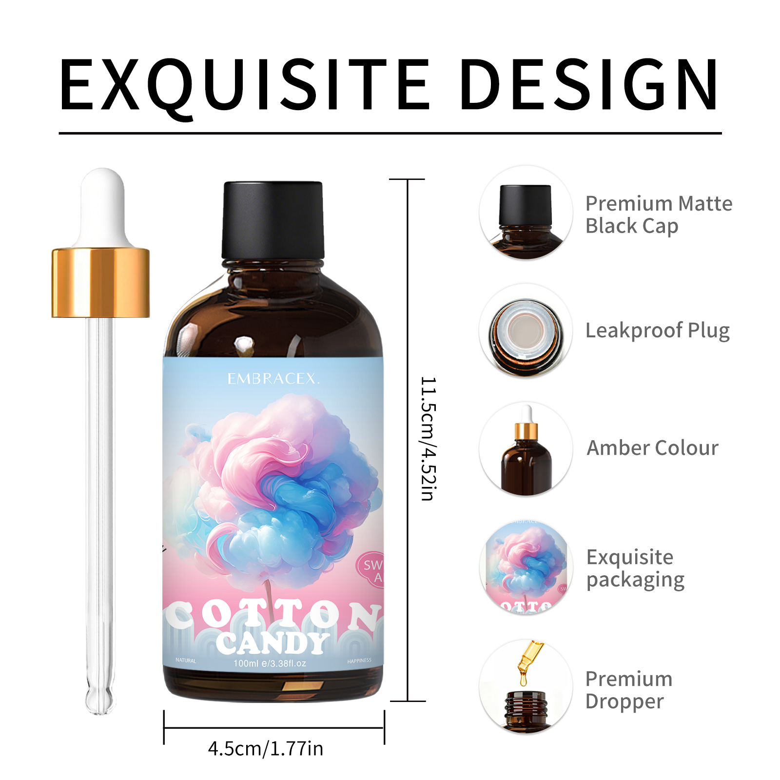 100ml Pamuk Şeker Kokulu Yağla - Perfume Fragrance Oil incelemesi ve fiyatı